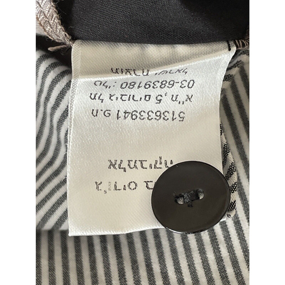 ALEMBIKA Women's Size US 6-8 Black Brown Pullover Sleeveless Cotton Top Israel - Picture 6 of 7